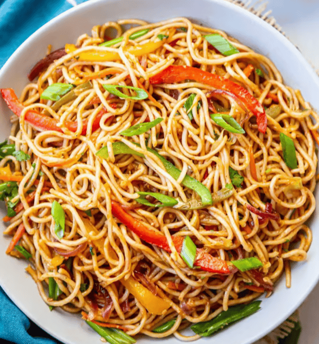 Veg Noodles at Basant Restaurant Cakes & Sweets