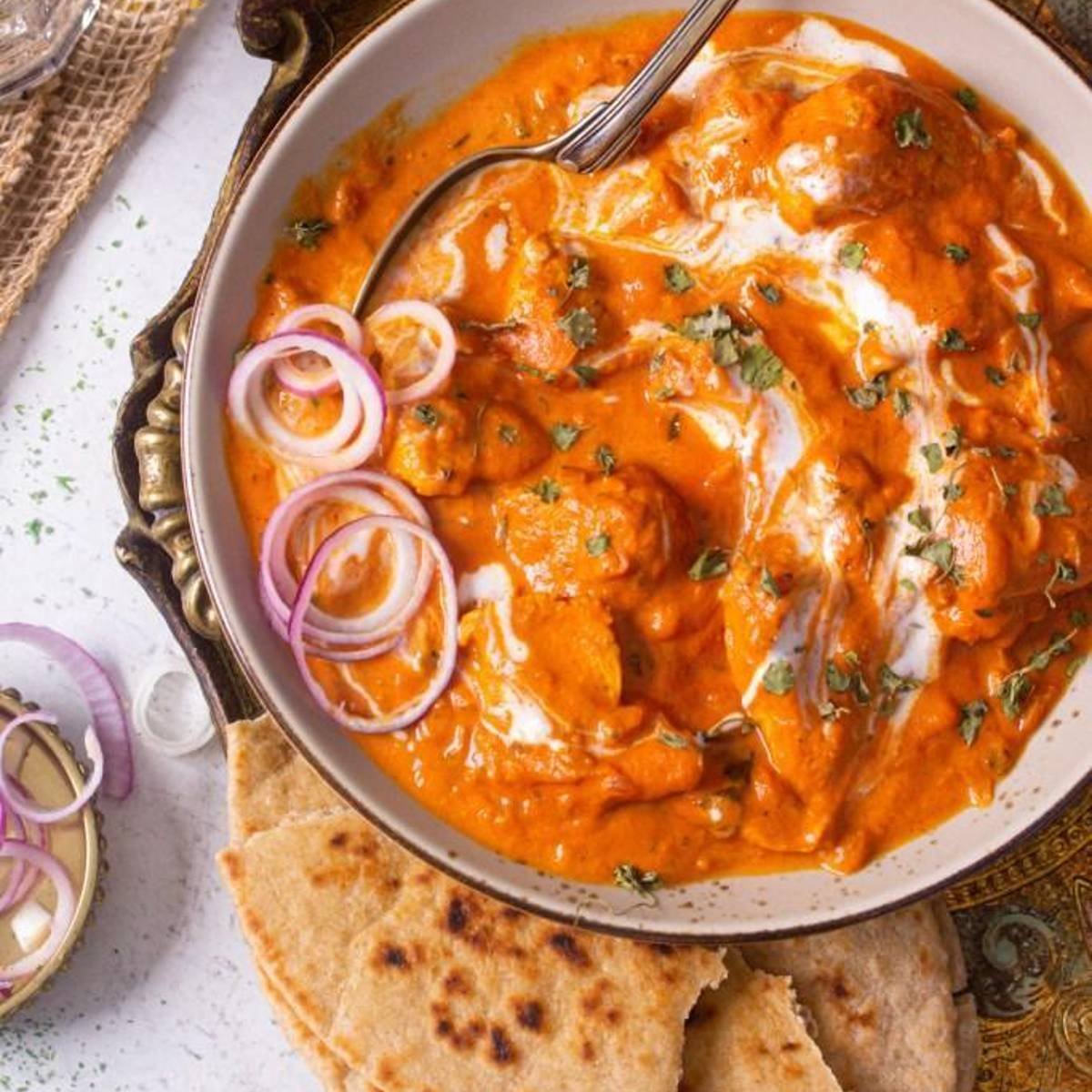 Butter Chicken Deal at Basant Restaurant Cakes & Sweets