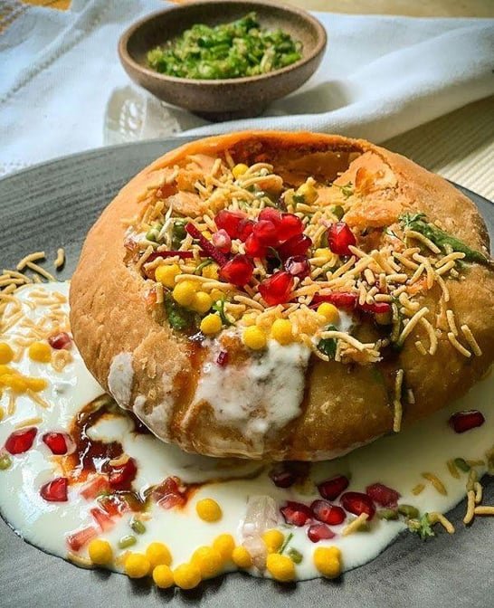 Raj Kachori at Basant Restaurant Cakes & Sweets