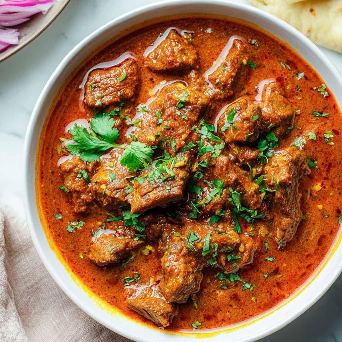 Goat Curry at Basant Restaurant Cakes & Sweets