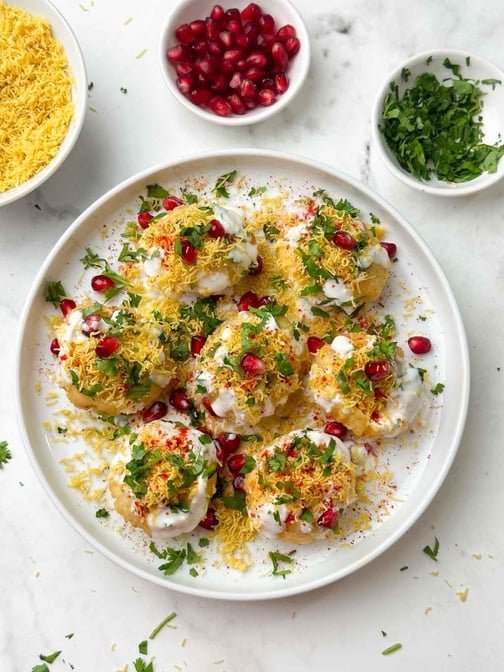 Dahi Puri(8pcs) at Basant Restaurant Cakes & Sweets