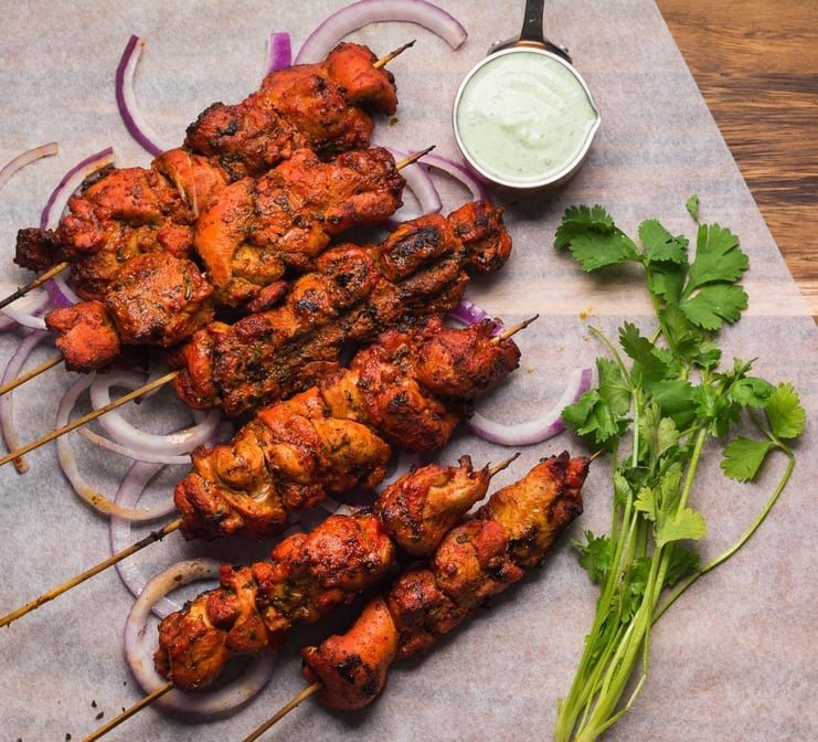 Chicken Tikka at Basant Restaurant Cakes & Sweets