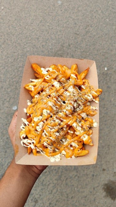 Loaded Cheese Fries at Basant Restaurant Cakes & Sweets