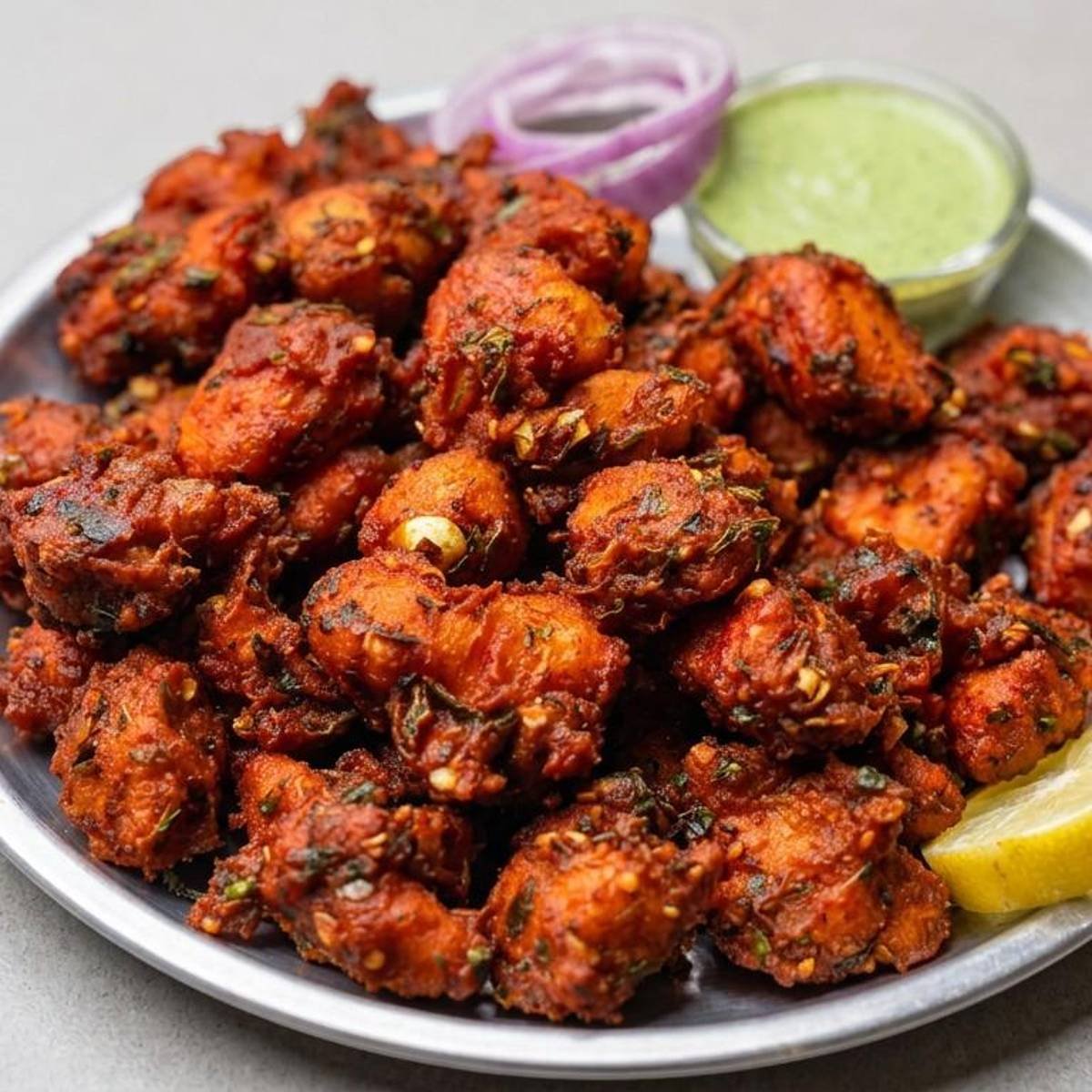 Chicken Pakora at Basant Restaurant Cakes & Sweets