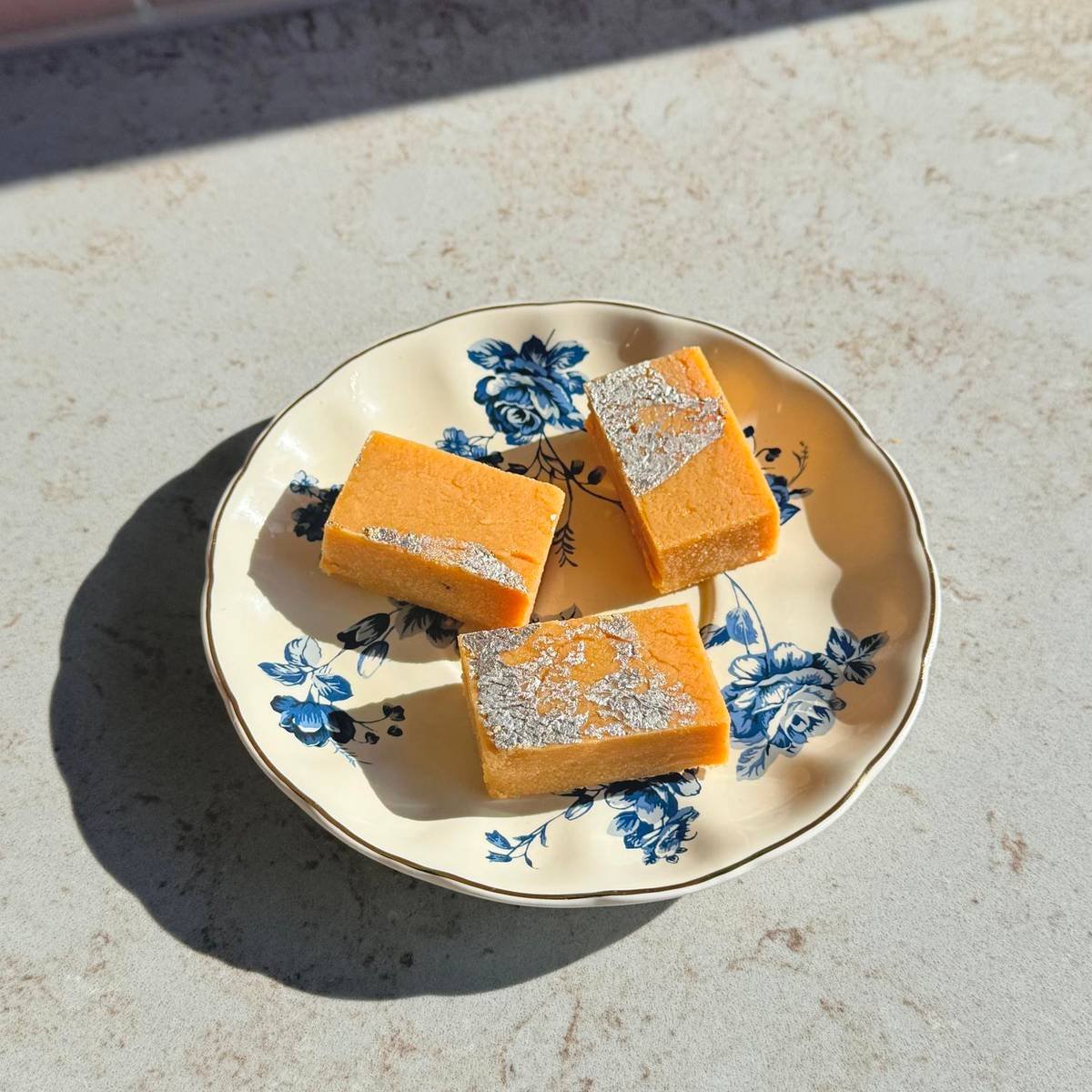 Brown Barfi at Basant Restaurant Cakes & Sweets