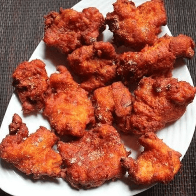 Fish Pakora at Basant Restaurant Cakes & Sweets