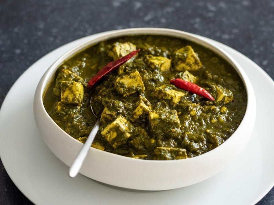 Palak Paneer at Basant Restaurant Cakes & Sweets