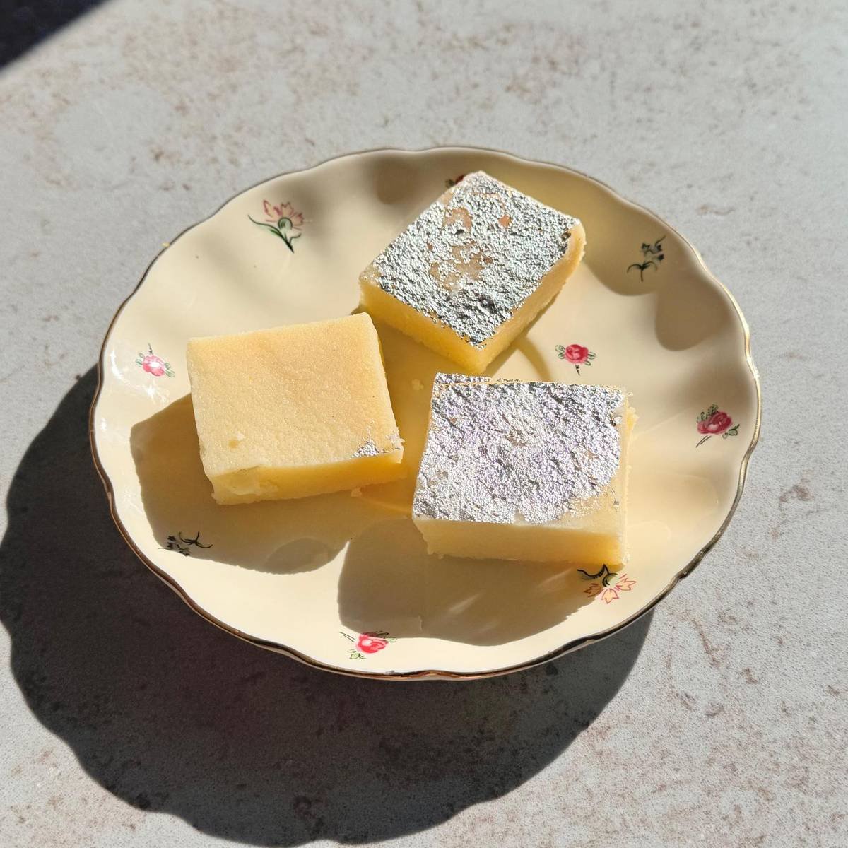Plain Barfi at Basant Restaurant Cakes & Sweets